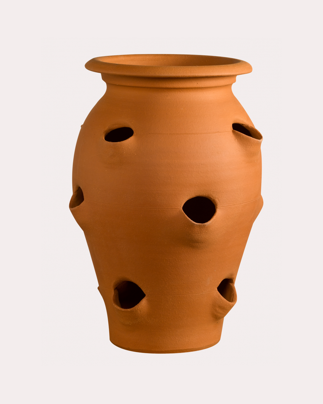 Terracotta strawberry new arrivals planter